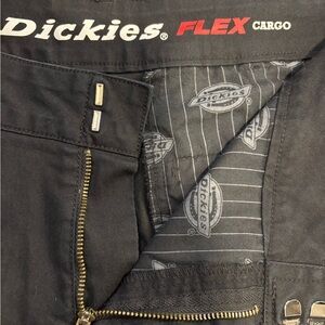 Dickies Black Flex Cargo Trousers